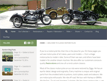 Tablet Screenshot of classic-motorcycles.com